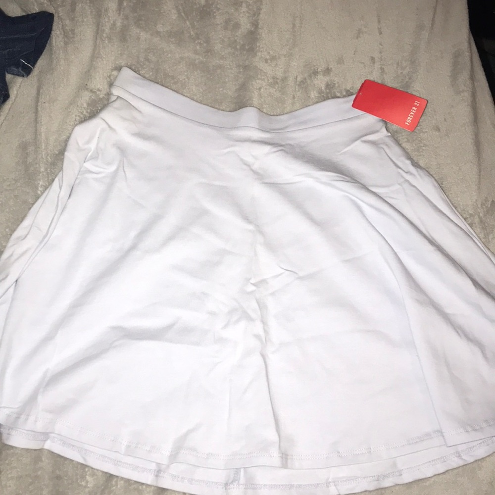 Light blue skirt